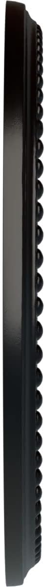 Ekena Millwork CM12BRBLF 12-1/2" x 3-7/8" x 3/4" Bradford Ceiling Medallion - Image 3