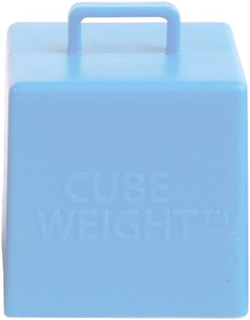Creative Balloons™ Cube Weight – 65 g Baby Blue Balloon Weights by CreativeBalloonsManufacturing