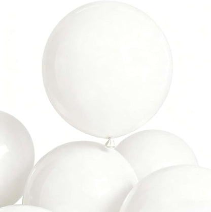 30 Pack White Balloons 36 Inch White Latex Large Balloon Bulk by ZWZLIULIAN