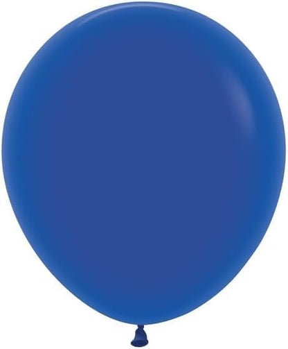 Sempertex Round Fashion Royal Blue Balloons, 18 Inch, Graduation, Baby Shower by Sempertex