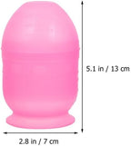 minkissy Hair Color Mixing Cup with Scale 3Pcs Hair Dye Shaker Bowls for Salon and Diy Coloring Easy Measurement and Cleaning
