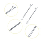 330 Pcs 2.2 Inch Hair Bobby Pins Silver With Box, Silver Bobby Pins For Gray Hair, YINGFENG Reusable Non Slip Hair Pins, This Gray Hair Pins For Women, Girls And Kids