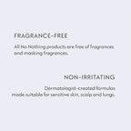 No nothing Very Sensitive Strong Hairspray - Fragrance Free Strong Styling and Finishing Spray, Hypoallergenic, Unscented Hair Spray 7.5 Ounce