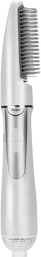 ZJchao 2 in 1 Hair Dryer Brush, Negative Ion Anti-frizz Hot Air Brush Blower, Professional Electric Household Hair Curling Comb, Protable Hair Dryer Comb Machine