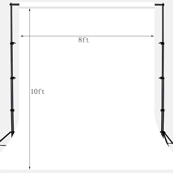 Solid Photography Backdrop Background Chromakey Muslin Portrait Background - Image 3