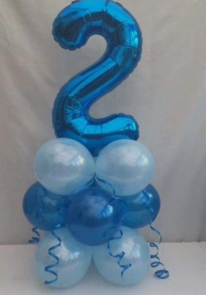 Navy Blue 3 Balloon - Image 7