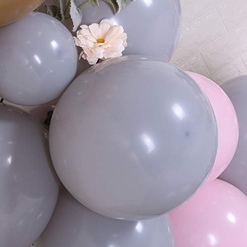 18 Inch Grey Balloons, Baby Shower, Birthday Party and Event Decoration - Image 5