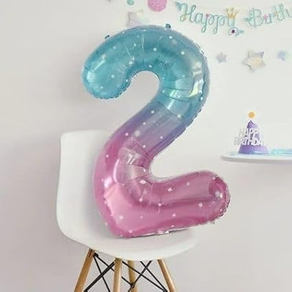 Number 2 Balloon 40 Inch for 2nd 22 Birthday Decorations, - Image 2