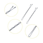 YINGFENG 220PCS 2.76 Inch Silver Bobby Pins for Women, Large Bobby Pins with Box, Reusable Non Slip Hair Pins, Great for Thick Hair