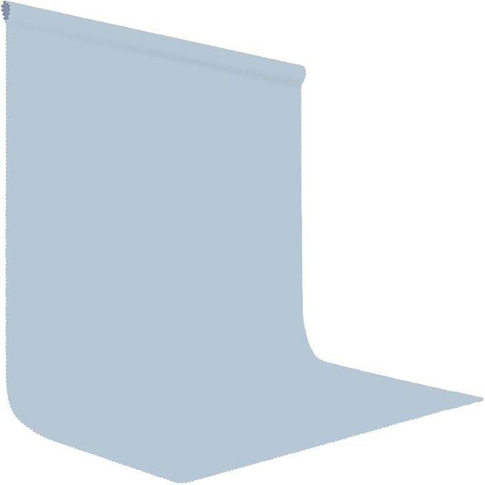 Dusty Blue Photography Backdrop by LYLYCTY