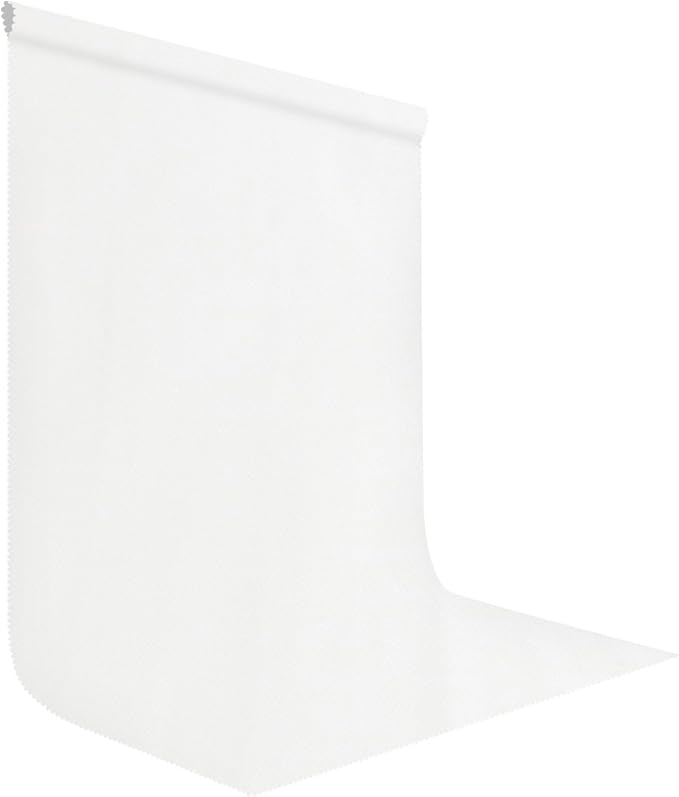 White Photography Backdrop for Photoshoot, Fabric 10x20ft | Polyester Studio by LYLYCTY