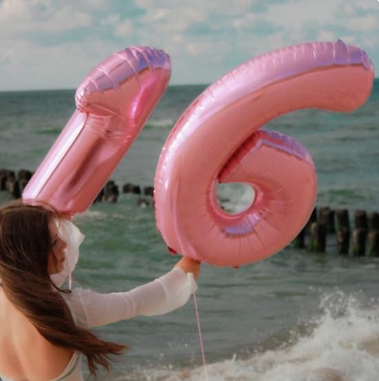 Pearl Pink Number 6 Balloon 40 inch, 6th Birthday Party Balloons Decorations | - Image 4