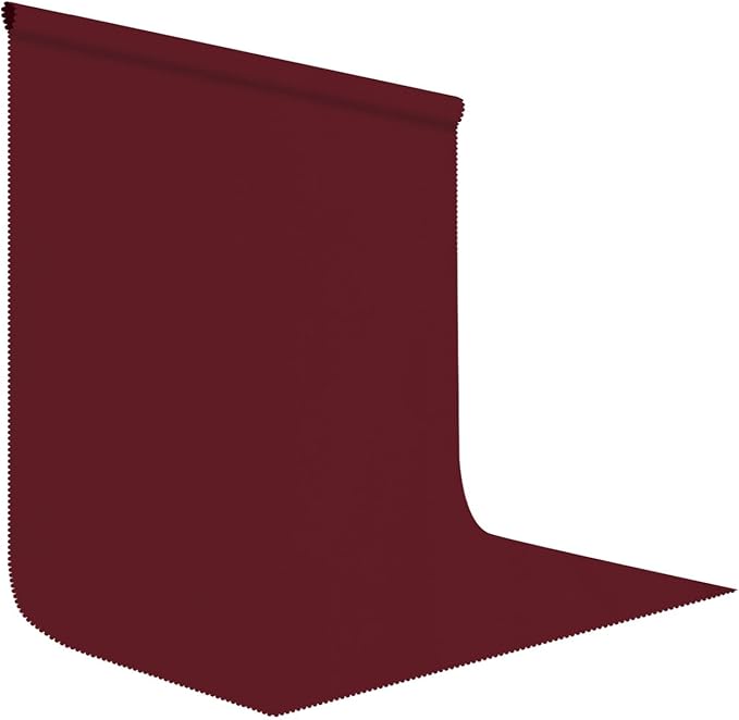 Burgundy Photography Backdrop for Photoshoot, Fabric 8x10ft | Polyester Studio by LYLYCTY