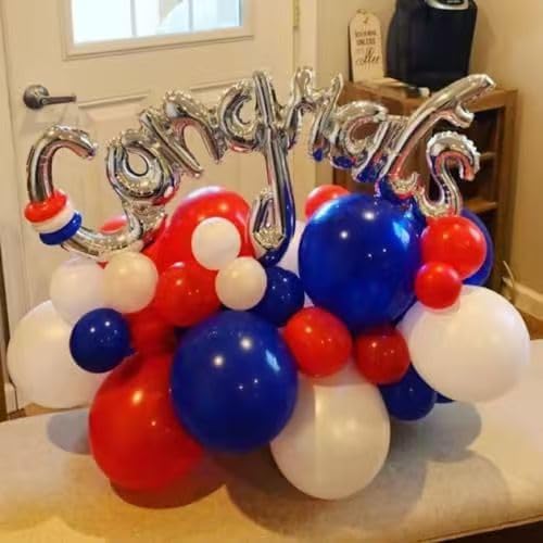 YMSZ Red White and Blue Balloons Arch Kit, 4th of July Balloons Decoration | - Image 6