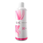 Gel and Cream 30 Volume Professional Lightening System Peroxide Developer with Collagen - Ideal for Sensitive Scalps, Gentle and Effective Lightening, Strengthens Hair, 33.8oz / 1lt, Made in Italy