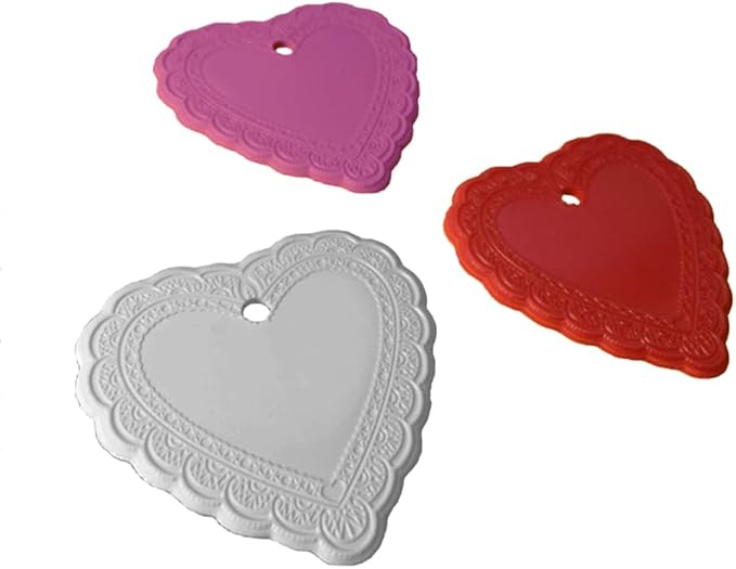 Lace Heart Balloon Weights by ControlBalloonProducts