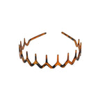 4Pcs Zigzag Headband Headband with Teeth Tooth for Women Girls Plastic Wavy Comb Zig Zag Black Plastic Tooth Hair Comb Hair Accessories