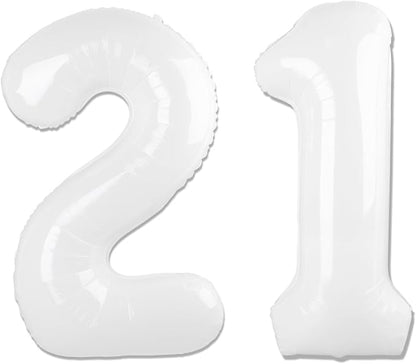 White 21 Balloon by IWERP