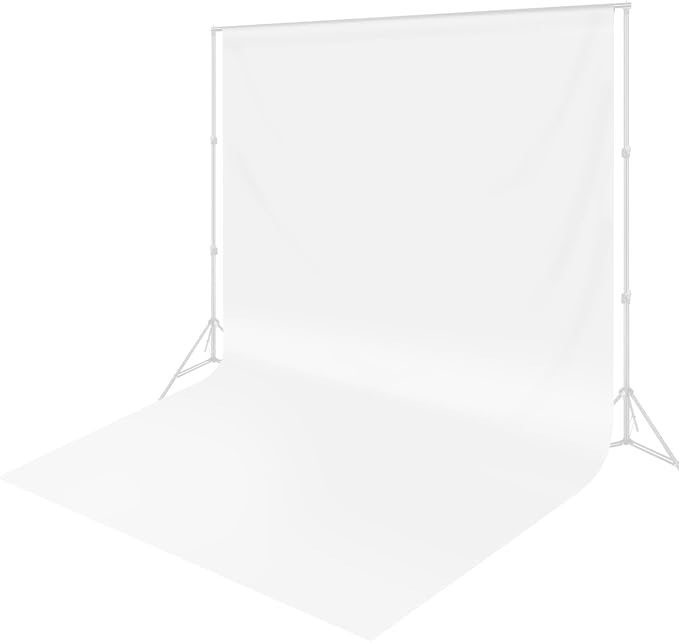 10 x 20 ft White Backdrop Background White Screen by Linhedai