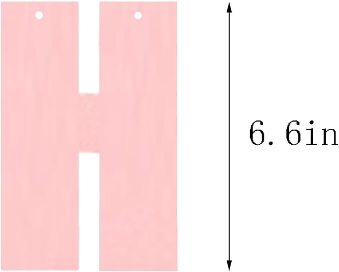 MEETINGU Pink Happy Birthday Banner, Theme Party Decoration Supplies - Image 2