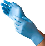TRONEX XS - 2XL Nitrile Glove, Examination, Fingertip-Textured, Powder-Free, Blue
