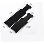 Hair Sectioning Board Dyeing Board Comb Hair Coloring Kit Barber Flat Top Paddle Comb Hairdressing Tools Black (L).