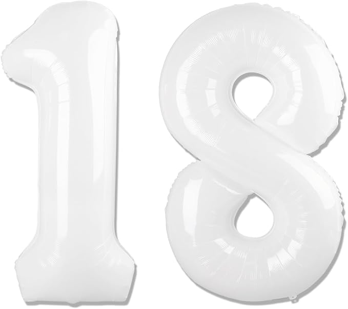 White 18 Balloon by IWERP