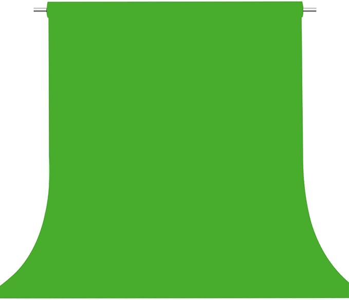 Green Screen Backdrop for Photoshoot, Fabric 6x9ft | Versatile Studio Photo by TERSUM