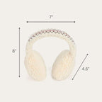 C.C Soft Winter Warm Adjustable Headband Ear Warmer Earmuffs