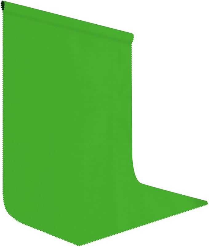 Green Screen Backdrop for Photoshoot, Fabric 6x9ft | Polyester Studio Photo by LYLYCTY