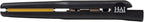 HAI Convertable Total Heat 4/10" in - Flat Iron with Tri-Diamond Ceramic Plates for Highly Textured Hair, 140°F to 450°F.