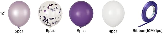 Balloonify 12 Inch Confetti Balloons, 19 Party Balloons - Image 7