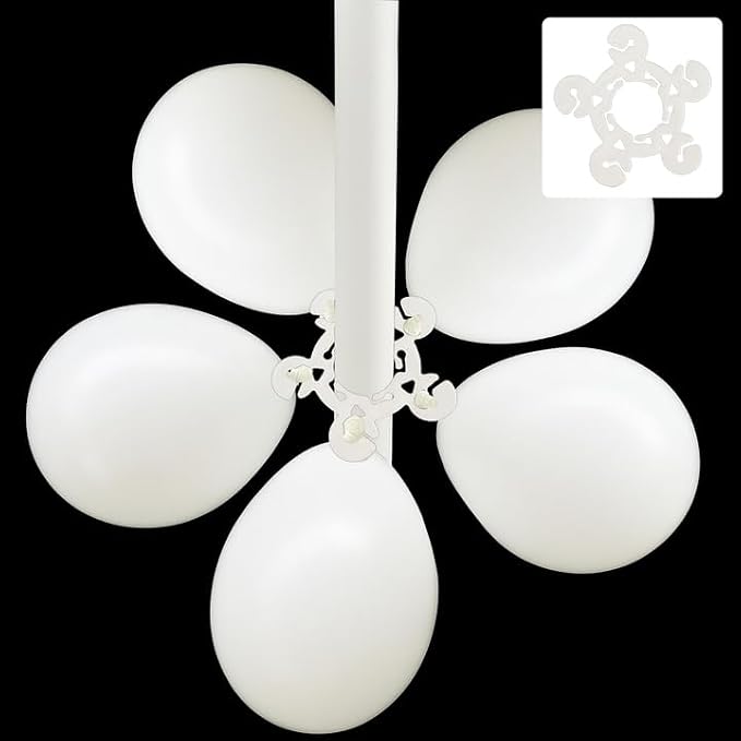 Efavormart 100-Piece Flower Balloon Clip Connectors - Image 8