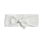 Kitsch Wide Headbands for Women - Fashion Sports Headband for Workout, Yoga, Gym, Running | Stretchy & Adjustable Bow Head Bands for Women’s Hair | Ideal Gifts for Women - White and Sand, 2pcs