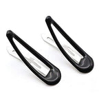 Dofash 2IN Epoxy Snap Hair Clips for Women, 12 Count - Black Amber