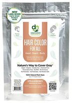 Red Henna Hair Color For All Kit | 100% All Natural Hair Dye & Beard Dye Powder (Strawberry Reddish Blonde) Organic, Herbal & Vegan Chemical & Cruelty Free Permanent Gray Coverage & Tinting