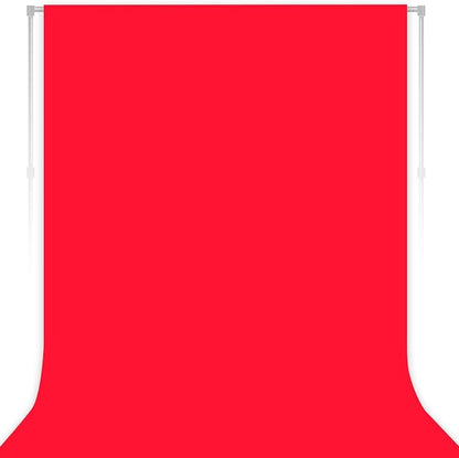 Red Photography Backdrop for Photoshoot, 10x20 FT | Versatile Studio Photo by LYLYCTY