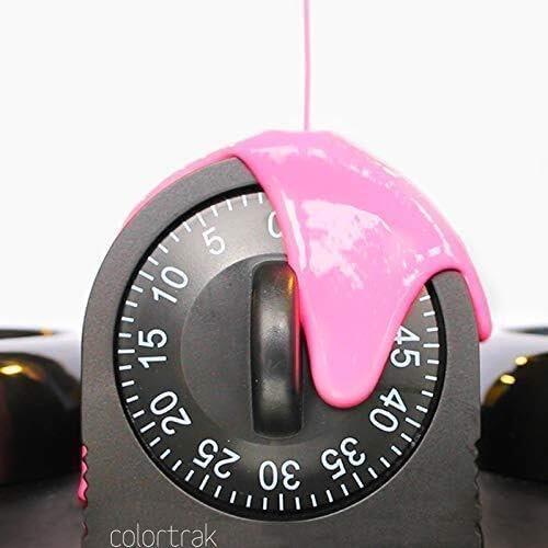 60 Minute Wind Up Timer (2 Pack) Visual Mechanical Timer, from 0 to 60 Minutes, for Kitchen, Hair Color Processing, Tanning Time, Kids' Home and Classroom Activities or Timeouts, Black