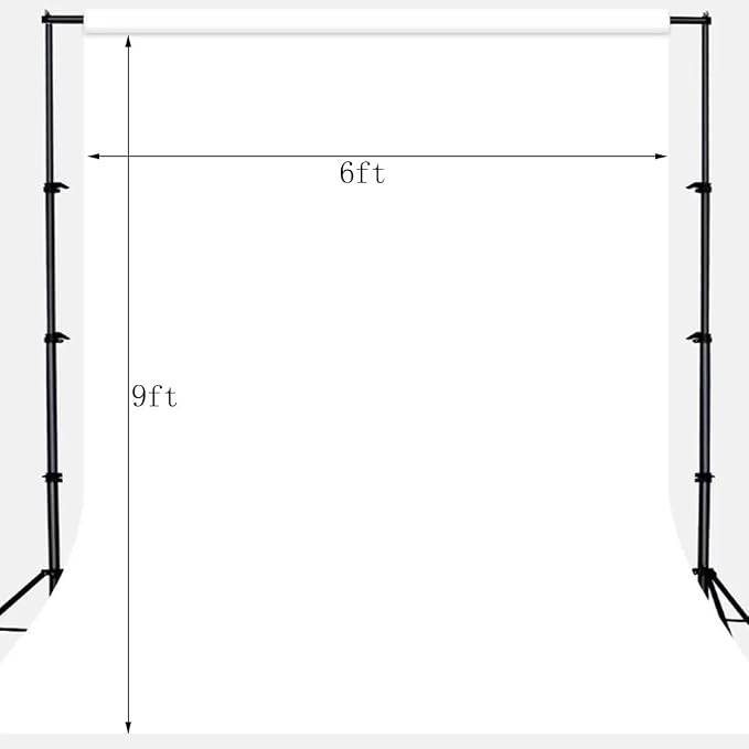 Solid Photography Backdrop Background Chromakey Muslin Portrait Background - Image 3
