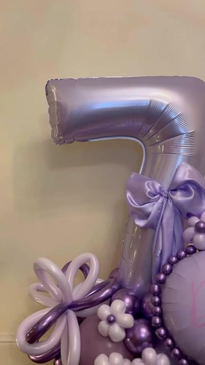 Light Purple 9 Balloon - Image 7