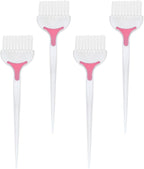 Beaupretty Salon Hair Dye Brush Kit: 4PCS Tint & Highlight Brushes Hair Coloring Brush Hair Dye Brush for Hair Dye, Hair Color Hair Highlighting
