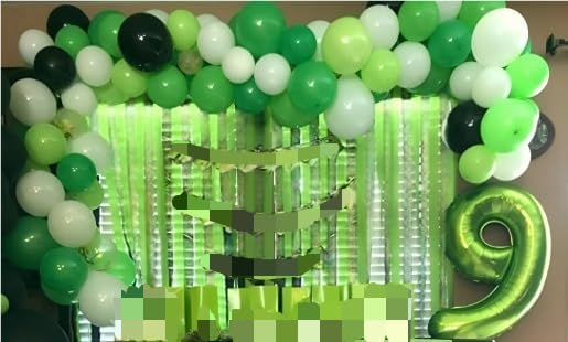 Light Green Number 9 Balloon 40 inch, Birthday Party Balloons Decorations | - Image 5