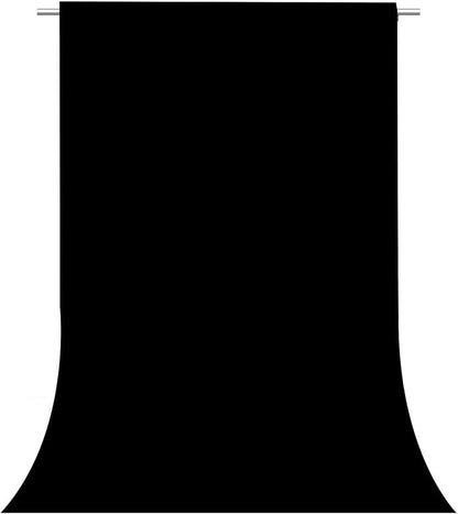 Black Photography Backdrop for Photoshoot, Fabric 3x5ft | Versatile Studio by TERSUM