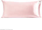 Kitsch x Hello Kitty Pillow Case – Pink Kitty Face Toddler Bed Time Satin Pillowcase with Zipper – Soft Cooling Pillow Cover for Hair & Skin – Better Than Silk Pillowcase – King Size 19x36