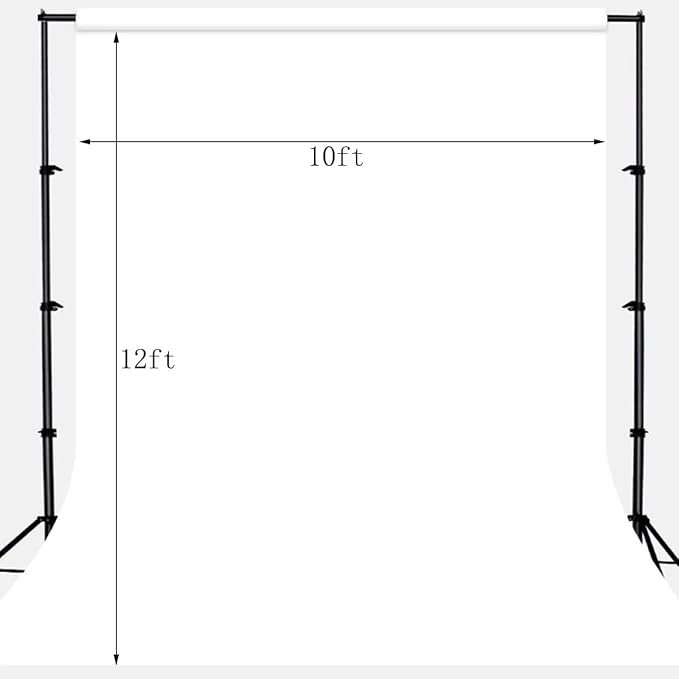 Solid Photography Backdrop Background Chromakey Muslin Portrait Background - Image 3