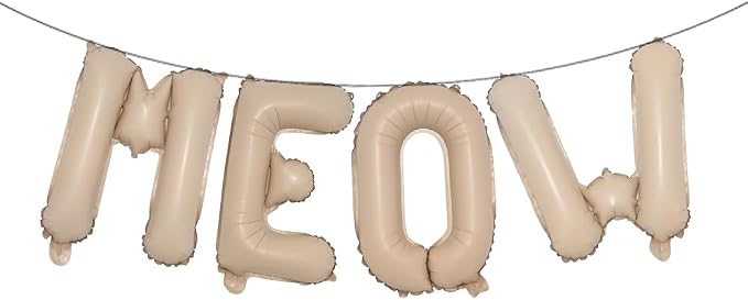 Cat Birthday Party Balloons by RUIANSI