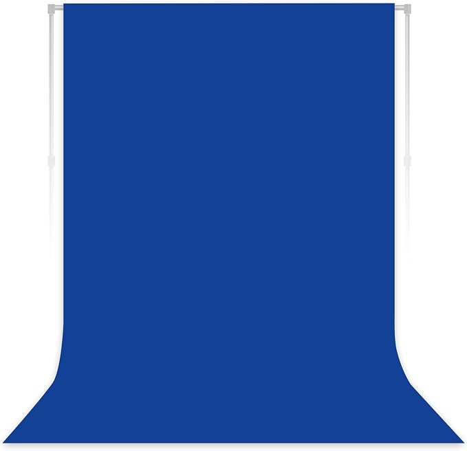 Royal Blue Photography Backdrop by LYLYCTY