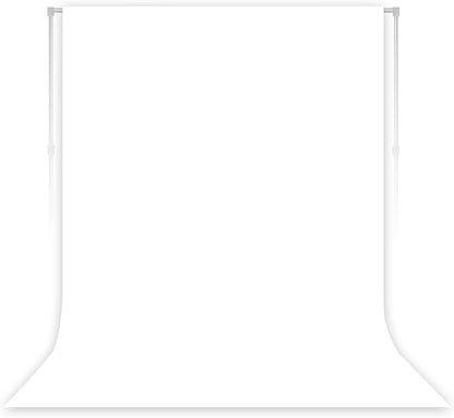 White Photography Backdrop for Photoshoot, 7x10 FT | Versatile Studio Photo by LYLYCTY