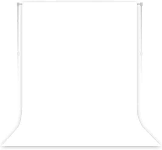 White Photography Backdrop for Photoshoot, 5x7 FT | Versatile Studio Photo by LYLYCTY
