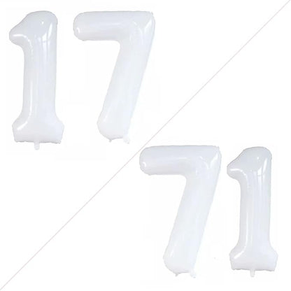 Number 17 Balloons for 17th Birthday Sweet 17 Party Decorations, 42 Inch Jumbo by GOER